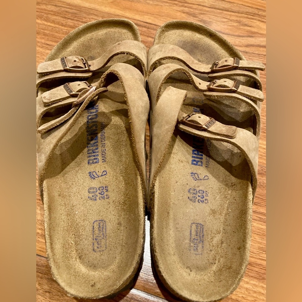 Birkenstock Florida Oil-Rubbed leather Sandals - Picture 7 of 9